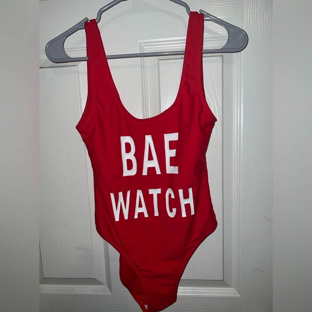“Bae watch” swimsuit